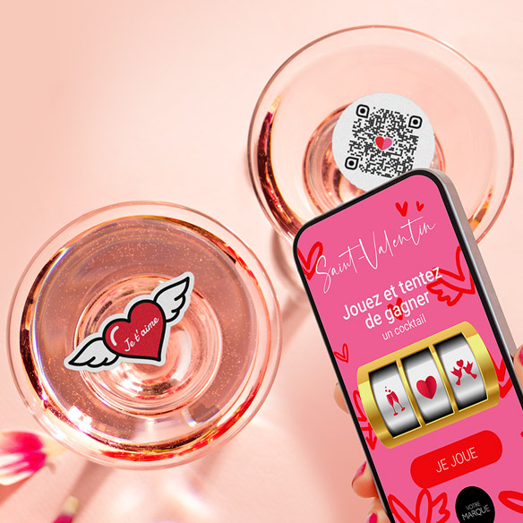 Cocktail Saint-valentin avec jeu