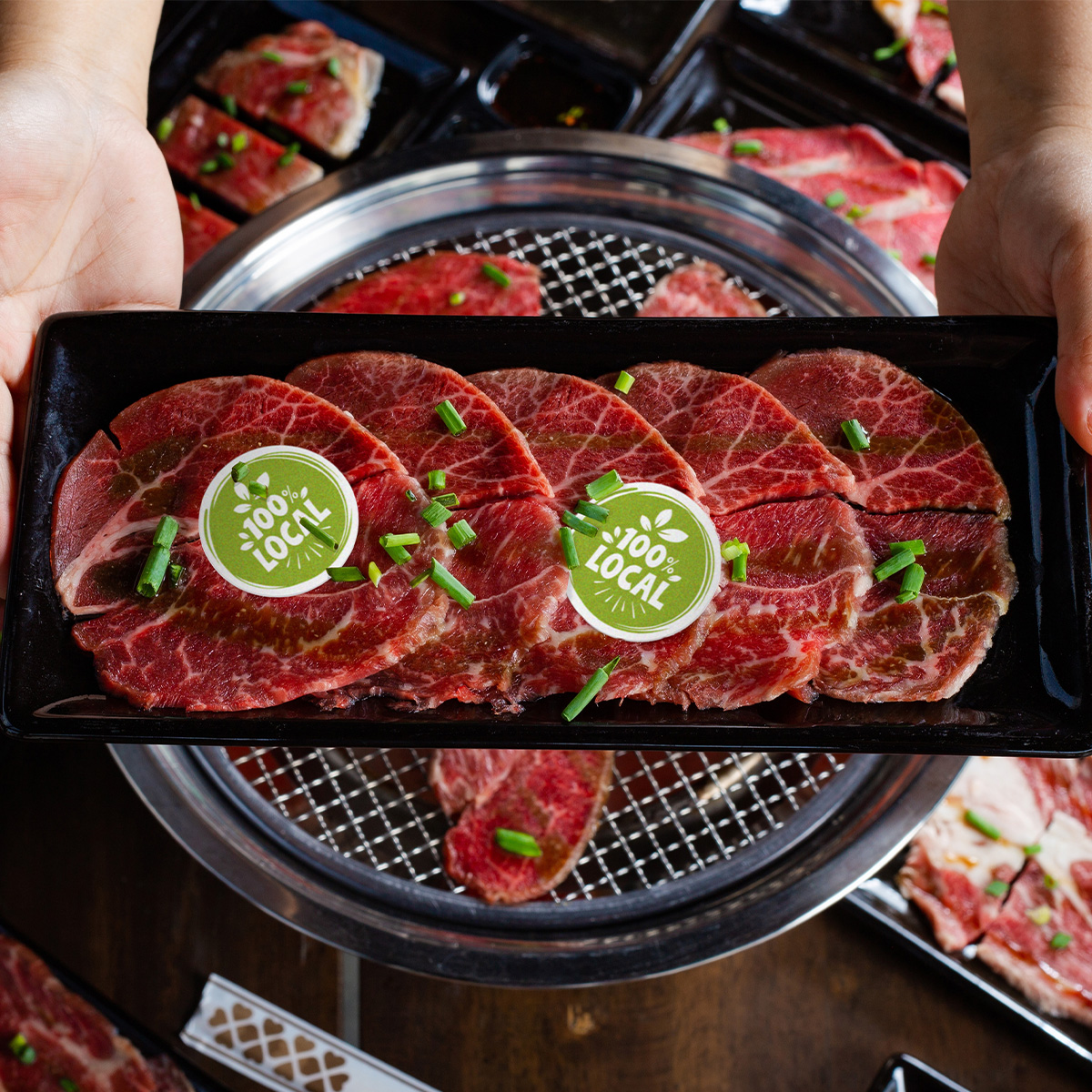 tranches de viandes personnalis&eacute;e