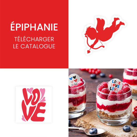 D&eacute;corations personnalisables pour la saint-valentin