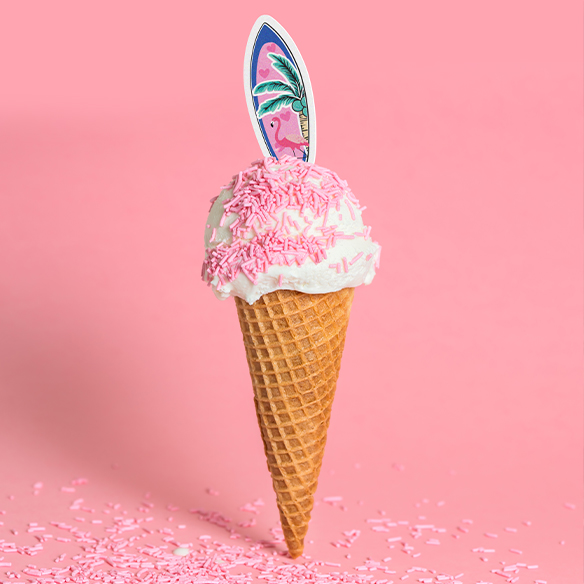 glaces personnalis&eacute;es