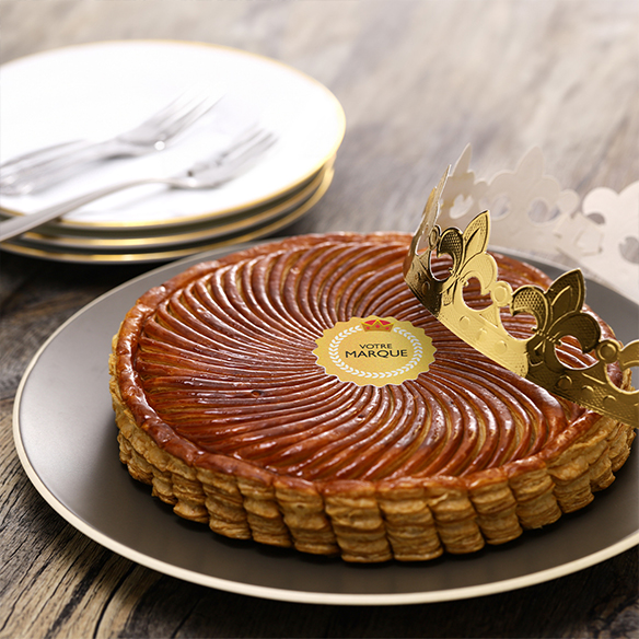 Galette &eacute;l&eacute;gante personnalis&eacute;e